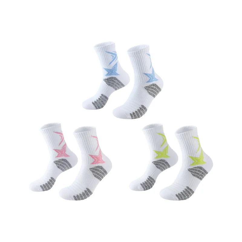 SEOBEAN Basketball Socks Unisex 3 Pack-28