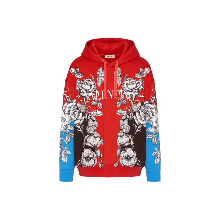 Valentino Sweatshirts Men Red-0