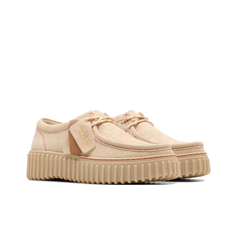 Clarks Torhill Bee Casual Shoes 4cm Women's Beige-2