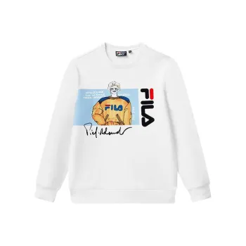 FILA Sweatshirts Men Cloud White