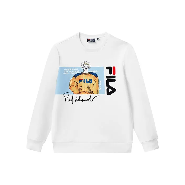 FILA Sweatshirts Men Cloud White-0