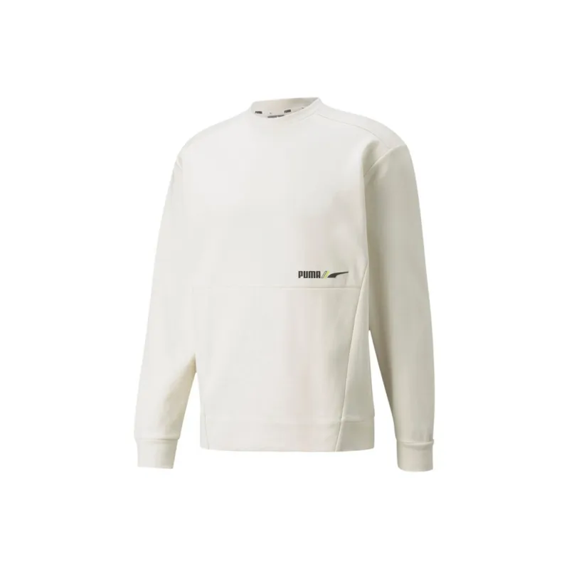 PUMA Sweatshirt Men's Ivory White-0
