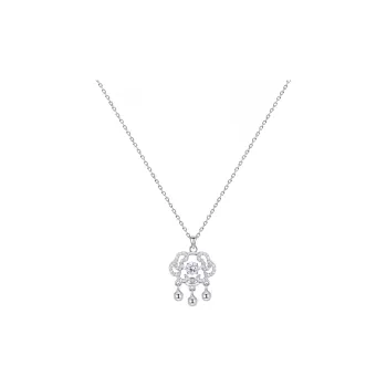Heart Grass 999 Fine Silver Necklaces Women's