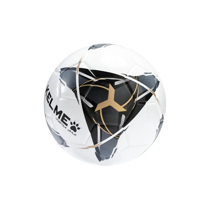 KELME Size 4 Ball/Size 5 Ball Soccer TPU Seamless Thermal bonding Black Gold-4