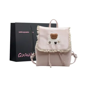 Champion Cub PU Backpack Women's Ecru/Black/Blue/Pink