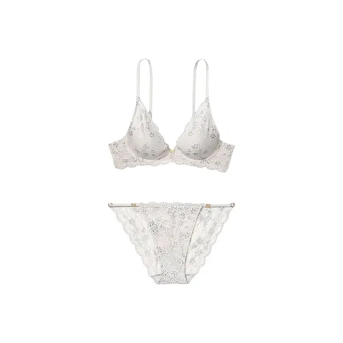 Victoria's Secret Underwear Set Women's Light Gray