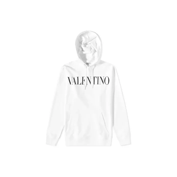 Valentino Logo Oversized Hoodie-0