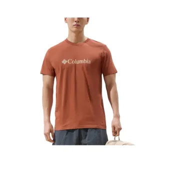 Columbia T Shirt Men's Light Brown
