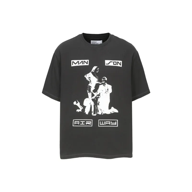 AIRWAY T-Shirt Unisex Dark Gray-0