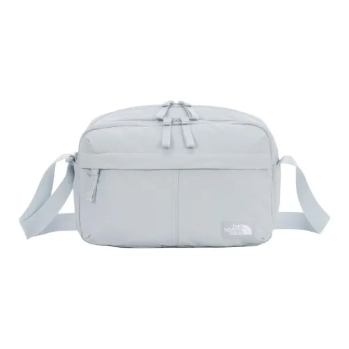 THE NORTH FACE Travel Nylon Shoulder Bag Crossbody Bag Medium Size Men's Light Gray