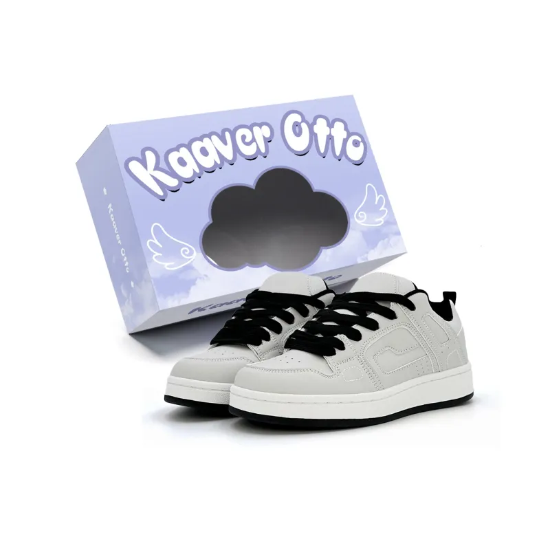 KAAVER OTTO Cushioning Abrasion Resistant Breathable Skateboard Shoes Women's-5