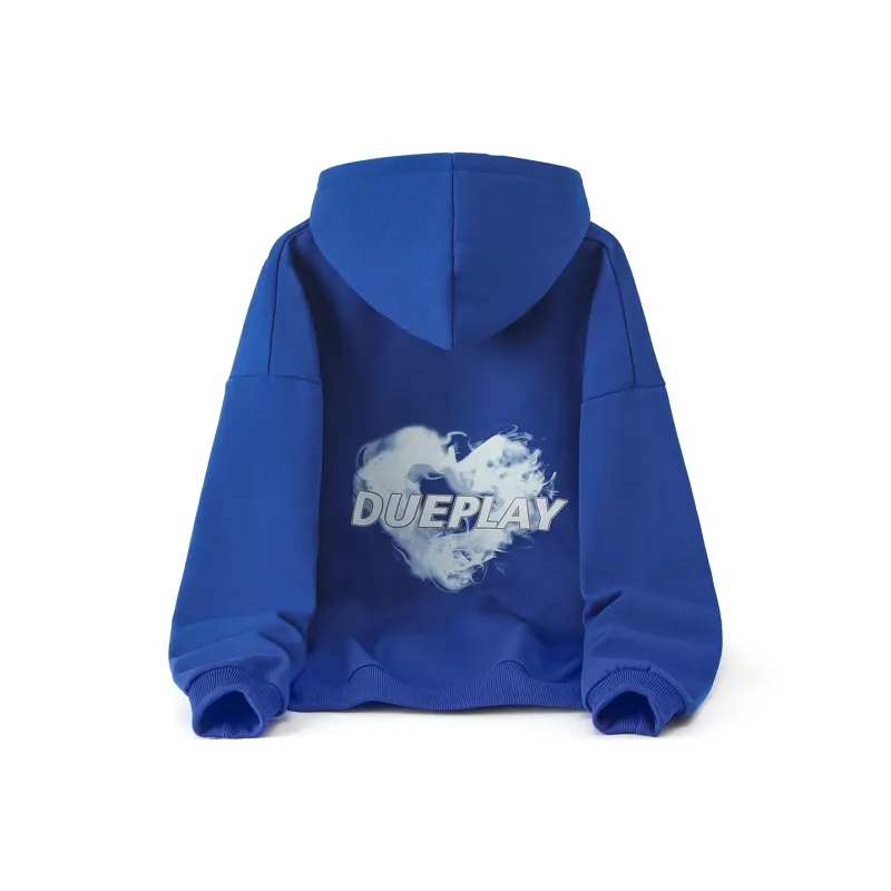 DUEPLAY Hooded Loose Fit Sweatshirt Spring Fall Unisex-0