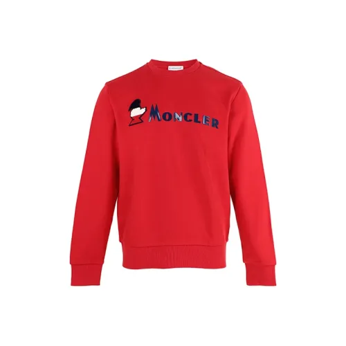Moncler Sweatshirts Men Red