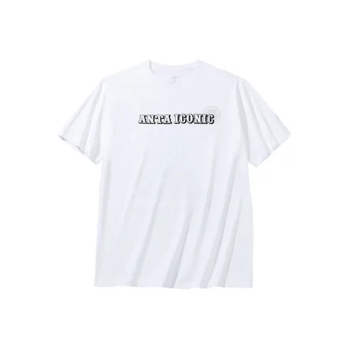 Anta Life Collection T Shirt Men's Snowflake White