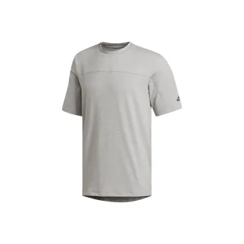Adidas T Shirts Men Pure Quality Gray