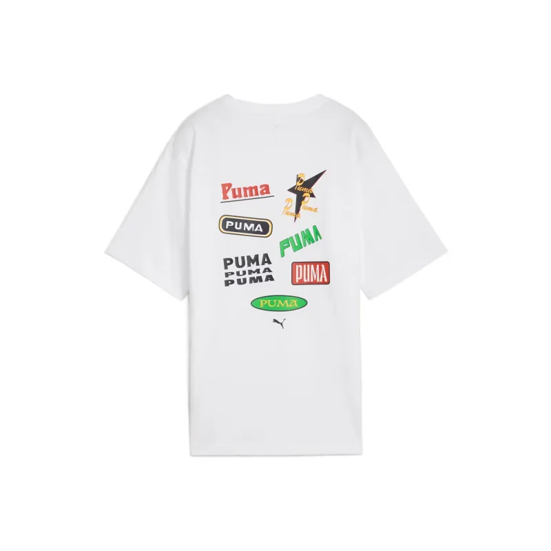 PUMA Regular T Shirt Women's White-1