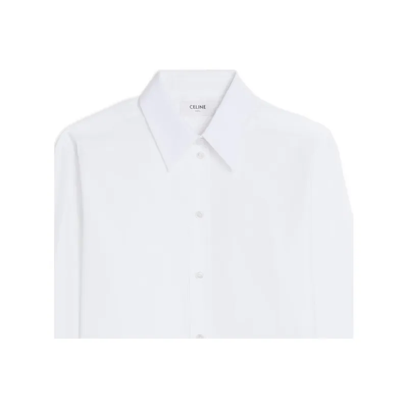 CELINE Tomboy Shirt In Cotton Poplin-2