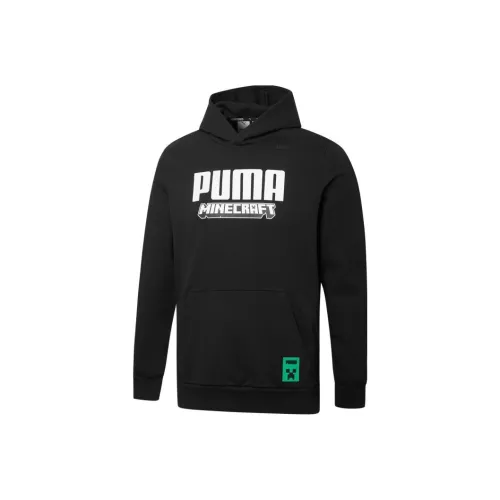 PUMA Minecraft Logo print Hoodie
