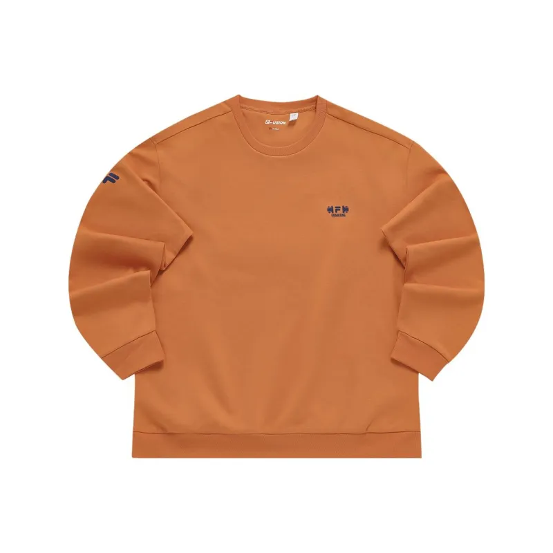 FILA FUSION Sweatshirt Men's Jamaican Orange-0