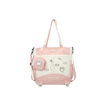 Deli Bear Oxford Tote Bag Shoulder Bag Women's Multicolor