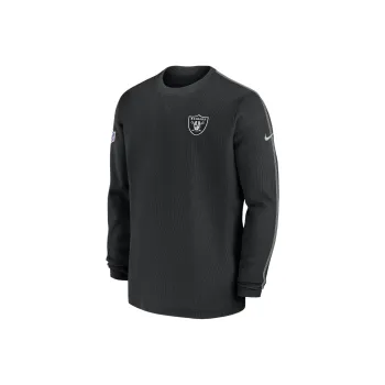 Nike Las Vegas Raiders Sideline Coach Men's Nike Nfl Long Sleeve Top