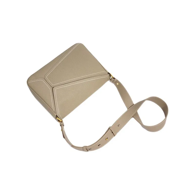 H YXIANG Cow Leather Shoulder Bag Women's Multicolor-4