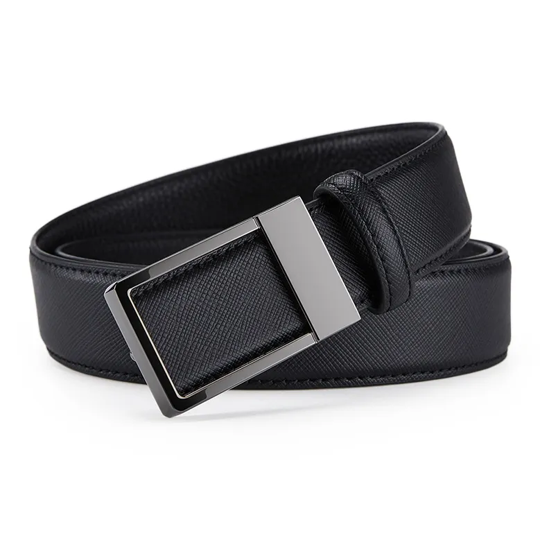 Jeccieziio Cow Leather Belts Men's Gunmetal Gold Silver Width 3.4cm Writing A Greeting Card Printing Photos-4
