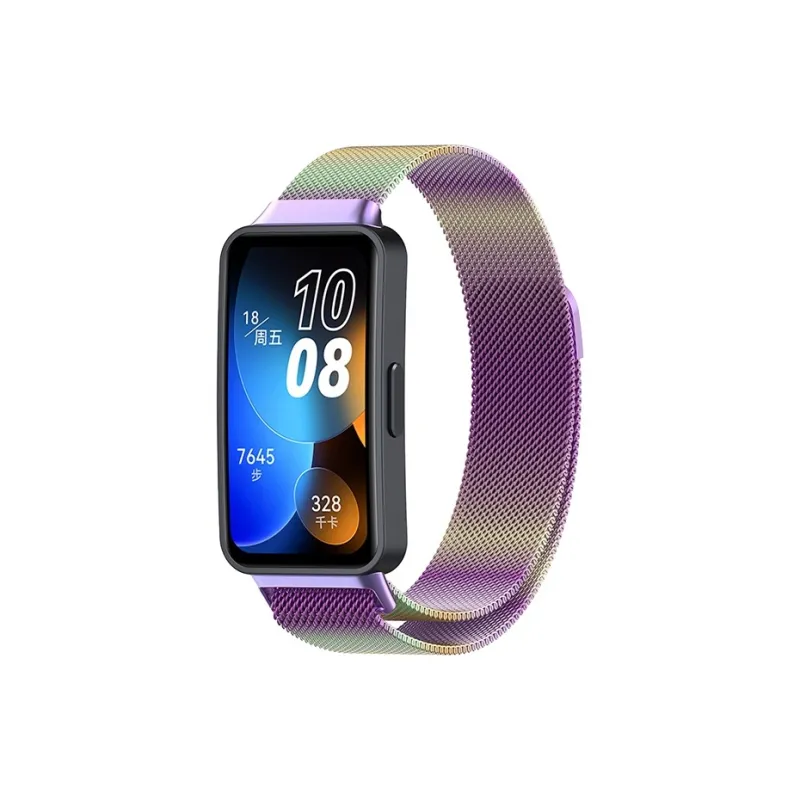 APEPALOG Compatibility With Huawei Band 10/9/8 Huawei Compatibility Watch Band 206MM Metal-4