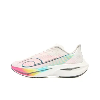 QIAODAN Swift 3PRO Running Shoes Men Low Top Jordan White Cirrus Blue