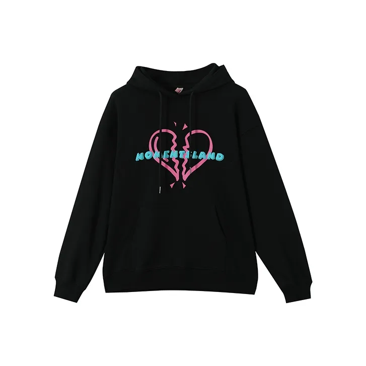 Jaslcs Hooded Loose Fit Sweatshirt Unisex-5