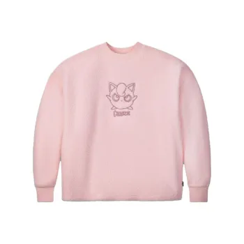Converse Pokemon Jigglypuff Sherpa Crewneck Sweatshirt