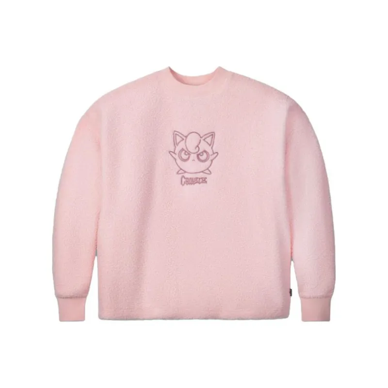 Converse Pokemon Jigglypuff Sherpa Crewneck Sweatshirt-0