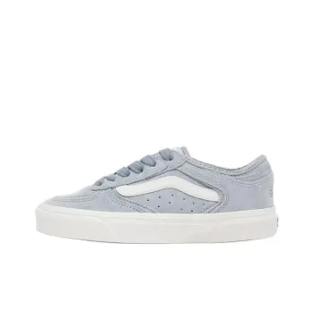 Vans Rowley Anti Slip Wear Resistant Low Top Skateboard Shoes Women's Blue