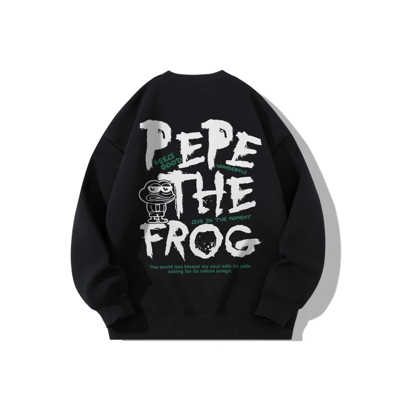 Pepe The Frog Sweatshirt Unisex-16
