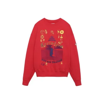 Cav Empt Sweatshirts Unisex Red