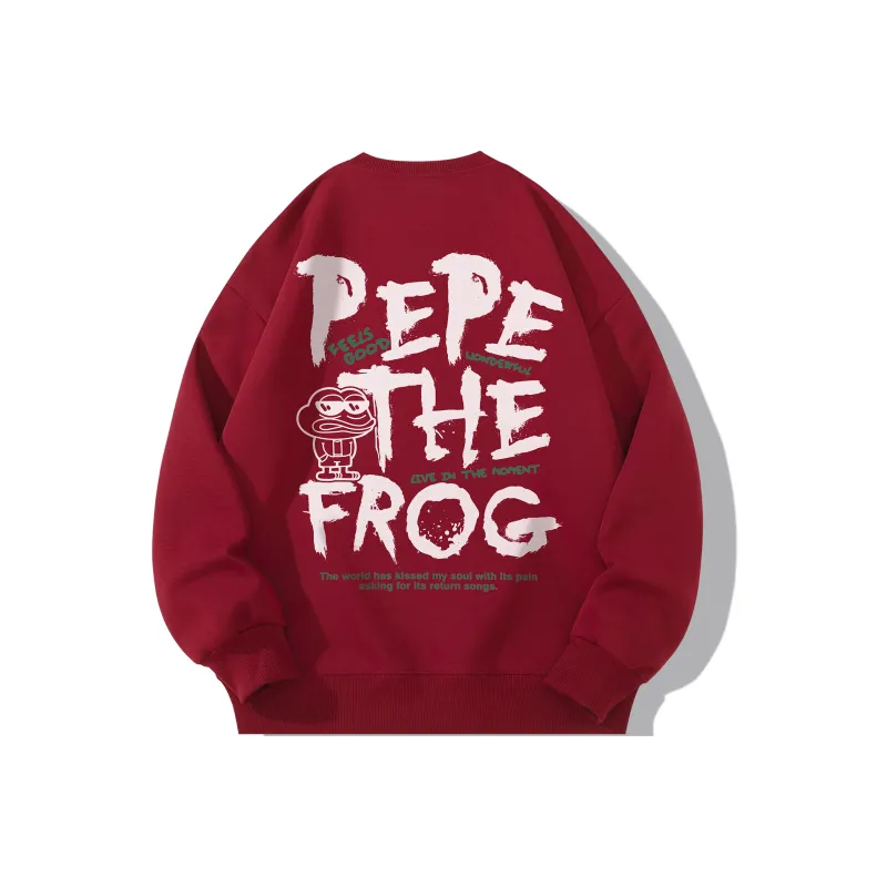 Pepe The Frog Sweatshirt Unisex-35