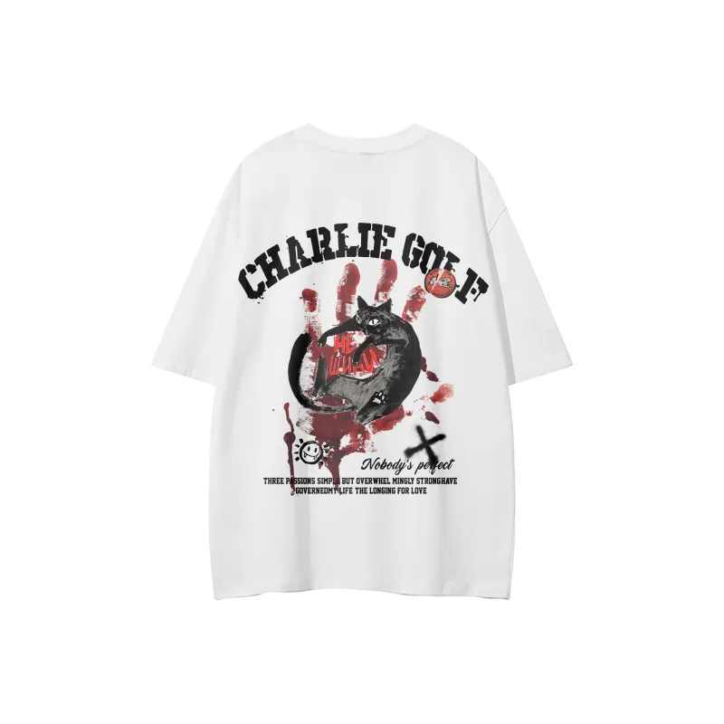 CHARLIE GOLF T-Shirt Unisex Black-2