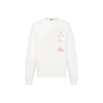 DIOR SS23 Sweatshirt Men's White