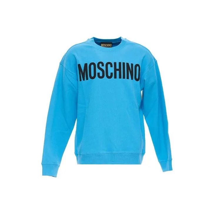 MOSCHINO Sweatshirts Men Blue-0