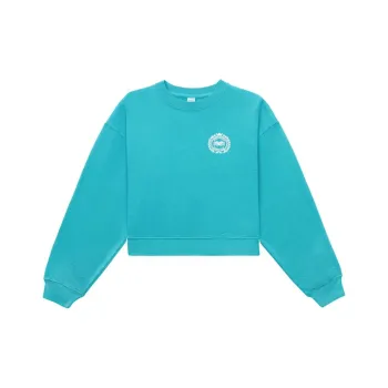 SPORTY & RICH Ny Country Club Crewneck Cropped Sweatshirt