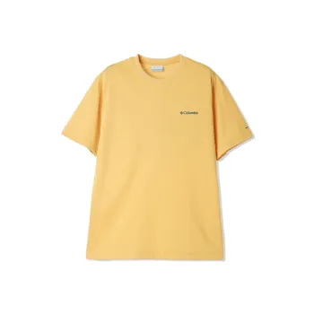 Columbia T Shirt Men's Sand Yellow/716