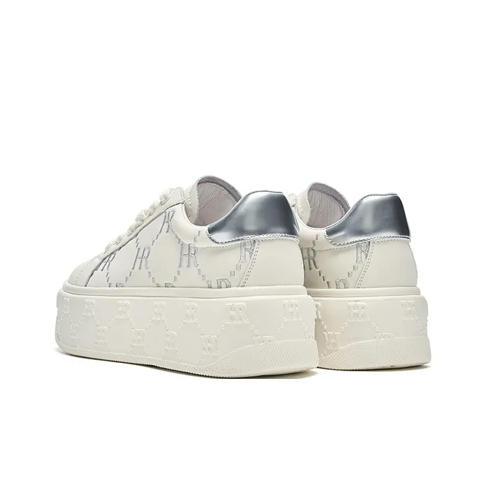 HR Helena Skateboard Shoes Women's Beige Silver-3