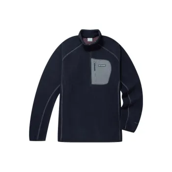 Columbia Outdoor Tracks Sweatshirts Men Navy Blue