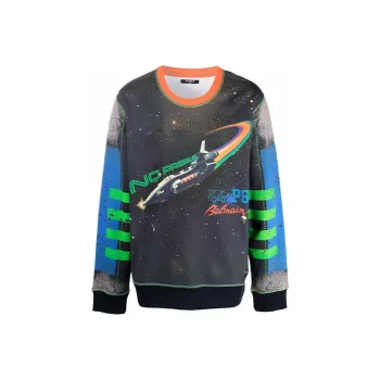 BALMAIN Sweatshirts Men Blue