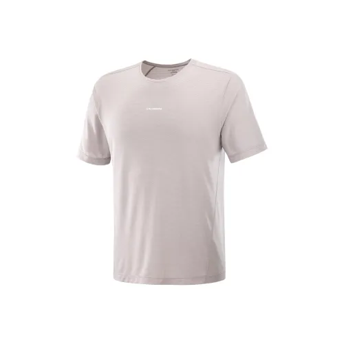 SALOMON T-Shirts Men Pink