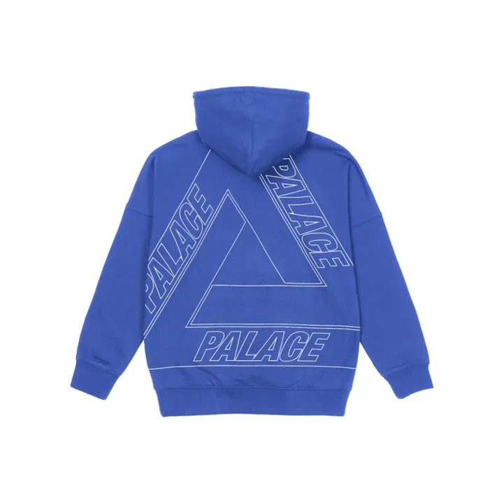 PALACE Jumbo Tri Ferg Drop Shoulder Hood-0