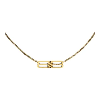 Balenciaga Bb Icon Chain Necklace