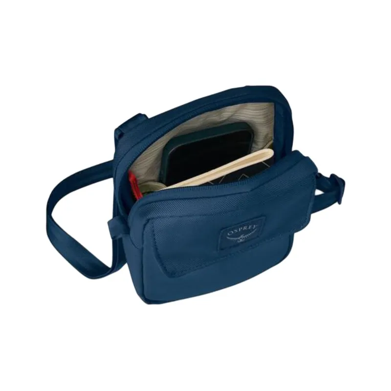 OSPREY Polyester Crossbody Bag Shoulder Bag Small Size Unisex Cascade Blue-4