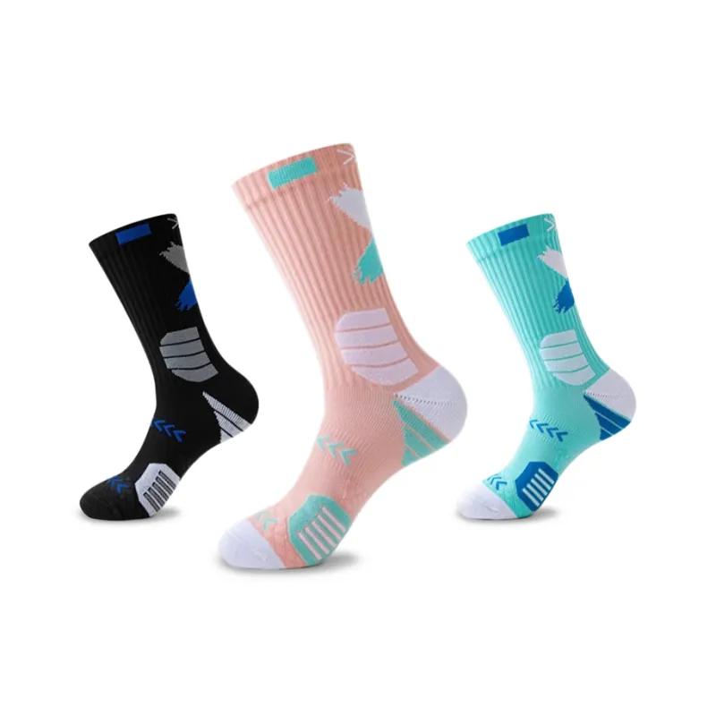 JIAZINI Basketball Socks Men's 3 Pack-24