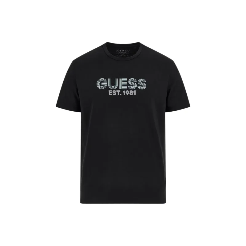 GUESS T-Shirts Men Black-0